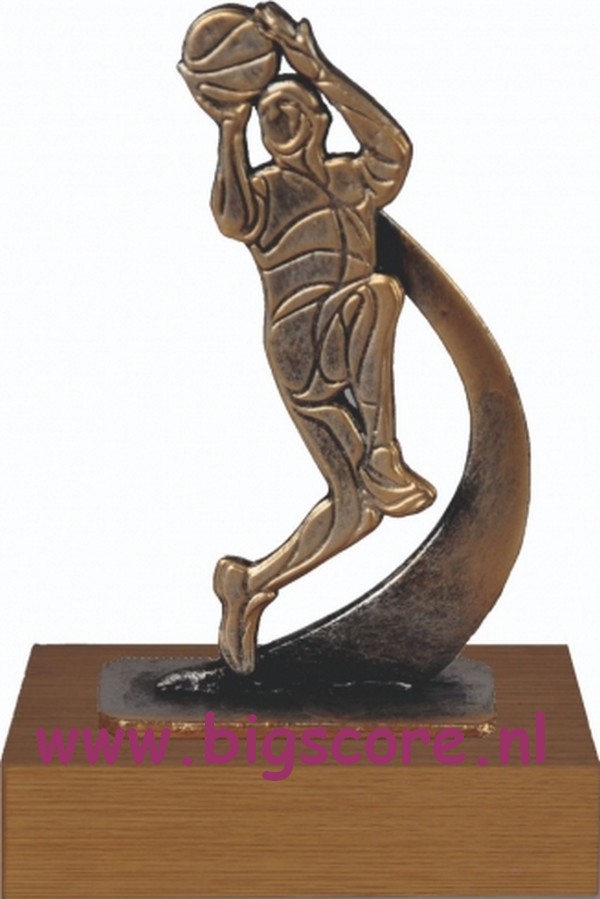 Basketball Metaalbeeld BEL784